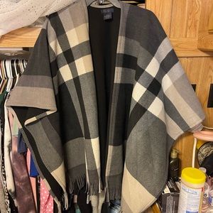 Poncho cardigan
